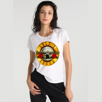 Дамска тениска Guns N' Roses принт различни модели, снимка 4 - Тениски - 28184278