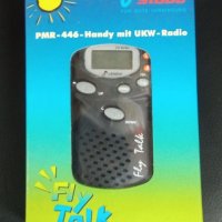 Немска радиостанция stabo Fly Talk PMR-446 Walkie Talkie 5км - 3 броя , снимка 2 - Друга електроника - 40504277