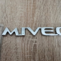 Емблеми надписи Мицубиши Mitsubishi Мивек MIVEC, снимка 2 - Аксесоари и консумативи - 36040221