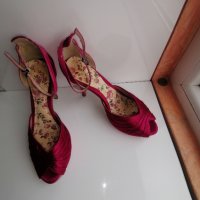 Dorothy Perkins цикламени сандали , снимка 4 - Сандали - 35890453
