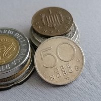 Монета - Норвегия - 50 оре | 1989г., снимка 1 - Нумизматика и бонистика - 41098826