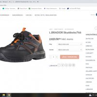 L.Brador Work Wear Waterproof Safety Shoes разм EUR 42 работни обувки водонепромукаеми с бомбе WS1-2, снимка 2 - Други - 40102794