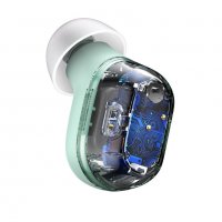 Безжични слушалки BASEUS WM01 хеднсфрии – мента, снимка 3 - Слушалки, hands-free - 35892990