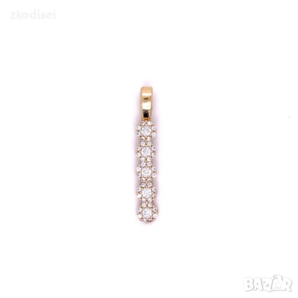 Златен медальон 1,12гр. 14кр. проба:585 модел:3233-2, снимка 1