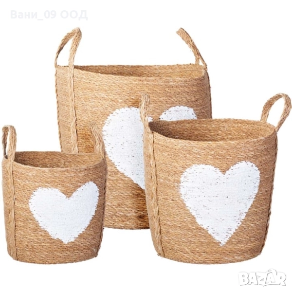 Сет 3 кошници за съхранение, снимка 1