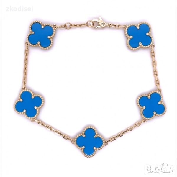 Златна дамска гривна Cleef 9,41гр. 20см. 14кр. проба:585 модел:22459-3, снимка 1