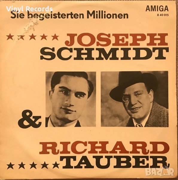 Грамофонна плоча Joseph Schmidt & Richard Tauber, снимка 1