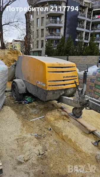 Машина за замазка Putzmeister 740, снимка 1