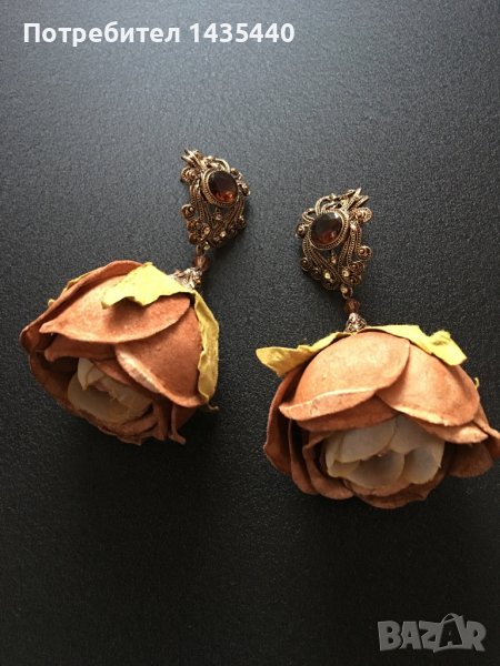 Обеци  от серията “Тайната градина” на дизайнерката Анелия Милчева, снимка 1