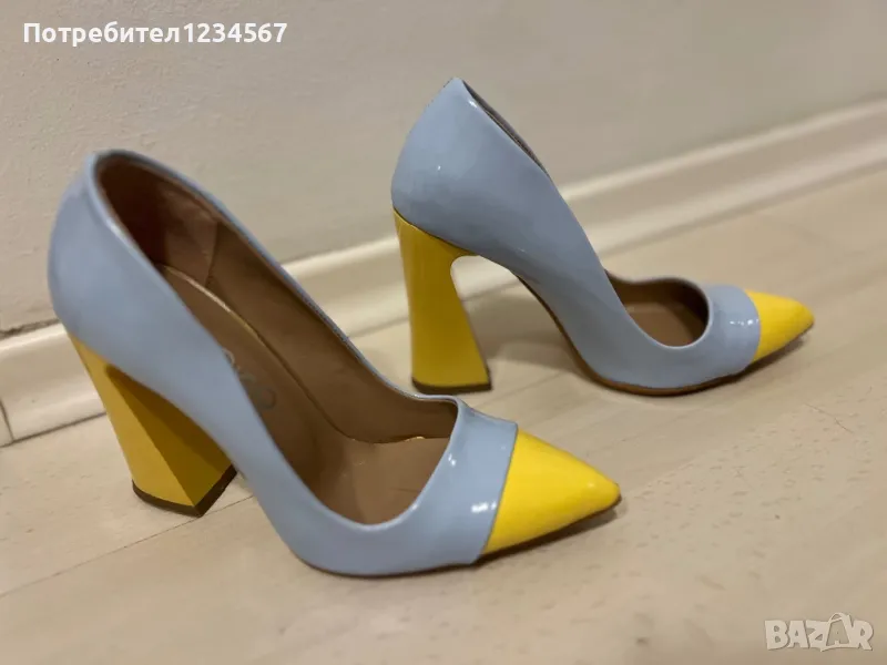 Дамски обувки на ток Mona Lisa, снимка 1