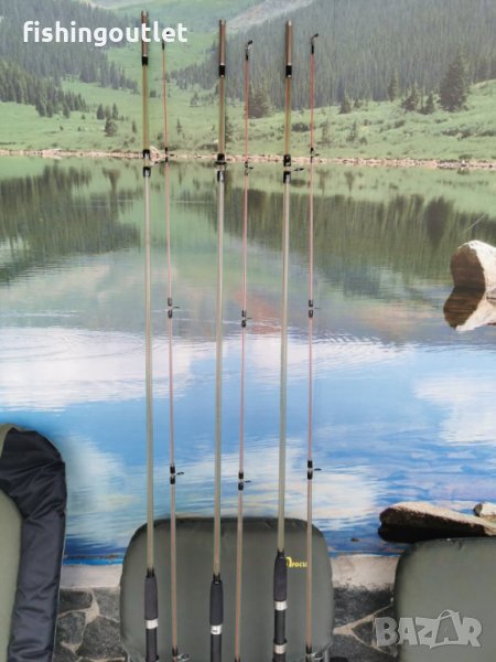  Три плътни въдици със стоманено жило, 300 гр акция. За сом, шаран и др, снимка 1