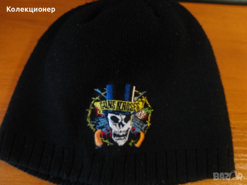 Рок шапка с лого на Guns N' Roses – страхотен аксесоар за фенове, снимка 1