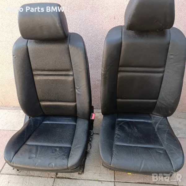 Предни задни седалки BMW E70 X5 E71 X6
Кожен салон БМВ Х5 Е70 Х6 Е71 с подгрев, снимка 1