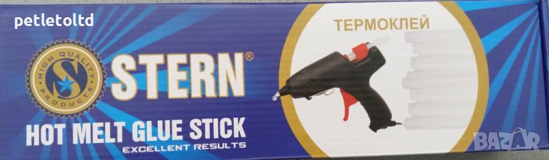 Силиконови пръчки Ф 7,4 мм мм Х 300 мм (80 бр - 1 кг), снимка 1