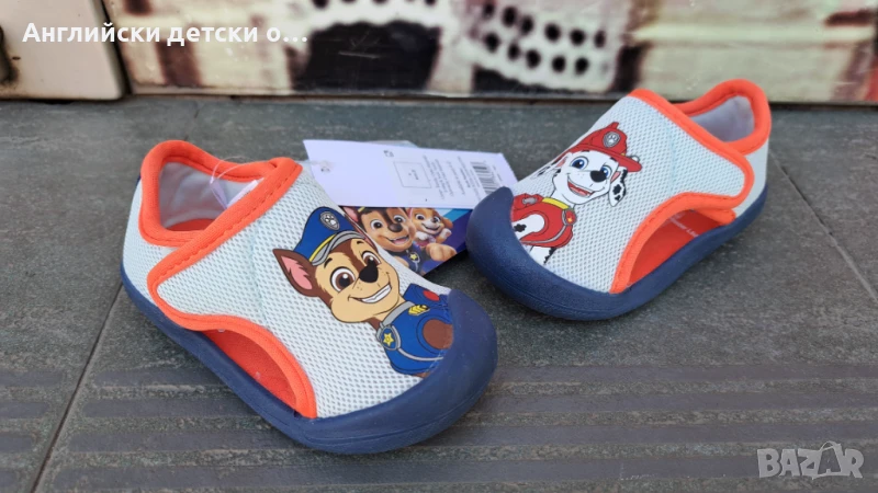 Английски детски кецки с Paw Patrol-George, снимка 1