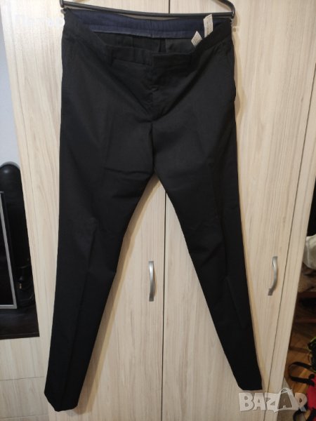 Мъжки панталон Zara (черен), снимка 1