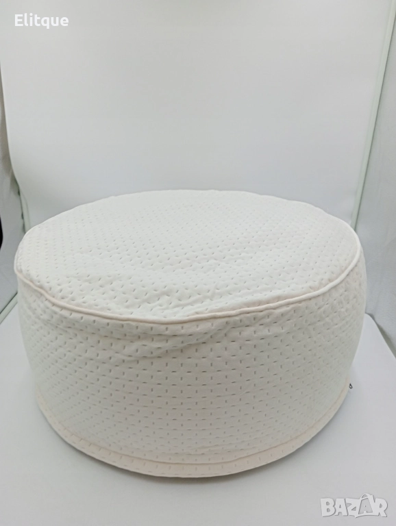 Надуваема табуретка с кадифено покритие Decor, снимка 1