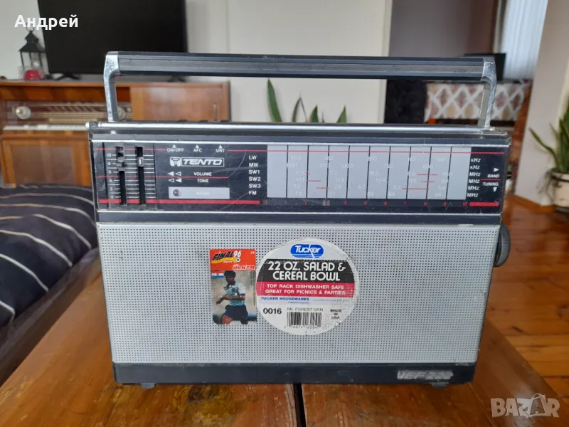 Старо радио,радиоприемник ВЕФ,VEF 222, снимка 1