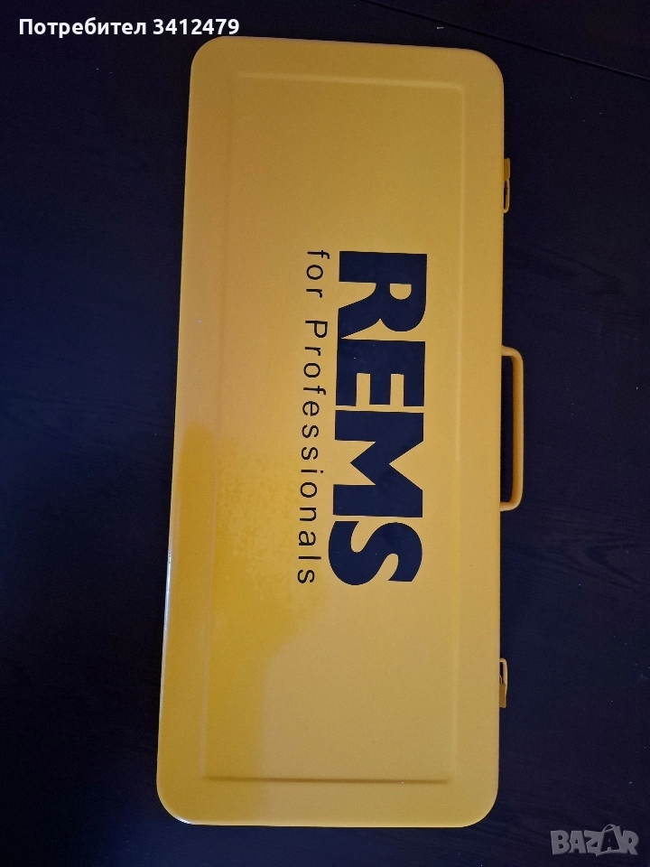 Тръбогиб ръчен Rems swing set с огъващи елементи : 12 ; 15 ; 18; 22 мм. , снимка 1