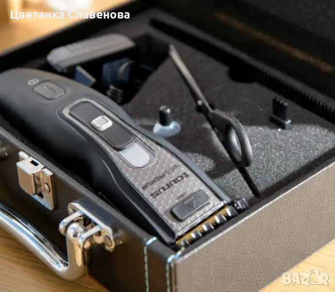 Машинка за подстригване Taurus, NIXUS PREMIUM, 4.8 V, 60 мин автономия, Титаниево острие, 7 стъпки, снимка 1