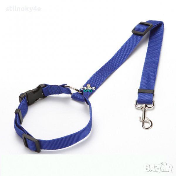 Предпазен колан за кола за куче Колан за кола за куче Аксесоари за куче Кучешки колан за кола, снимка 1