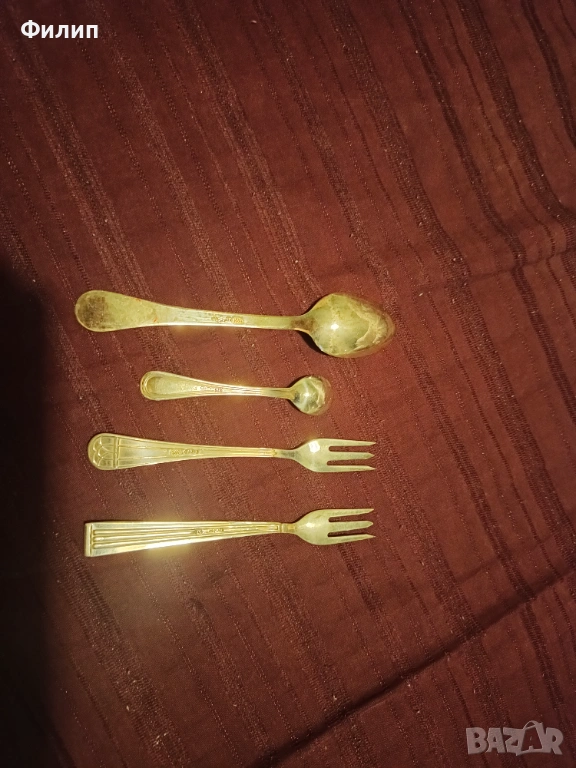 продавам сребърни прибори , снимка 1