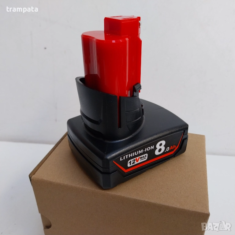 НАЙ ДОБРАТА ОФЕРТА НОВА Батерия 10,8V / 8Ah MAX12 за Milwaukee , снимка 1