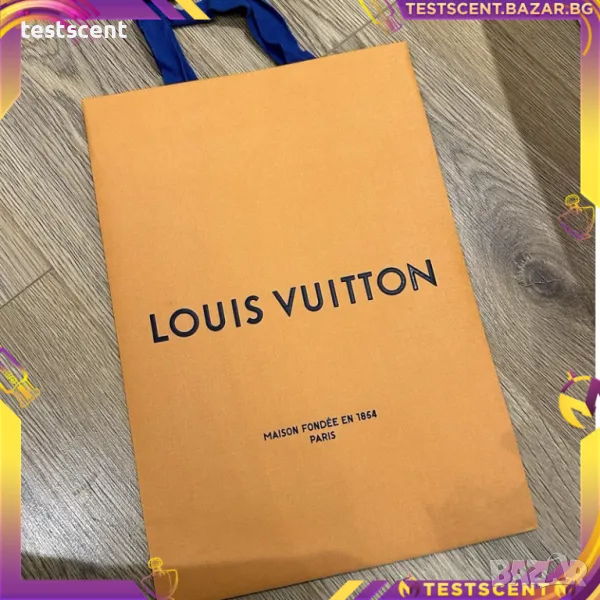 Подаръчна бутикова торба Louis Vuitton Classic shopping bag торбичка автентична, снимка 1
