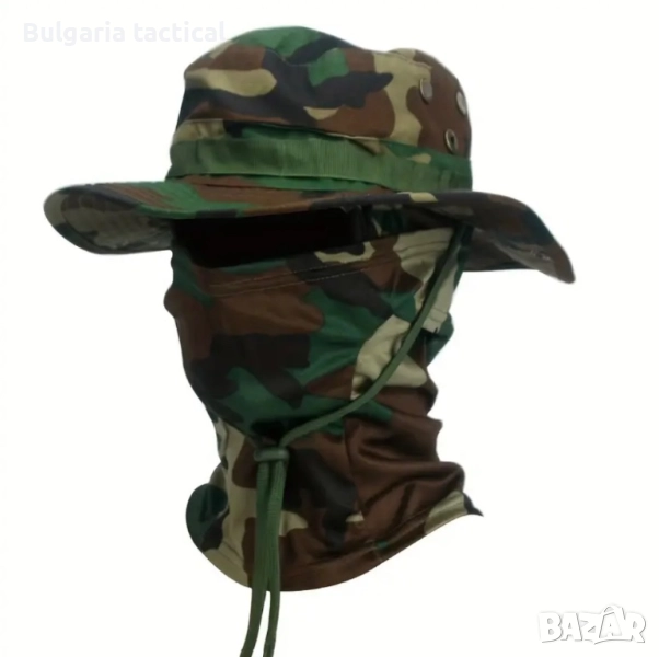Тактическа шапка с маска , снимка 1