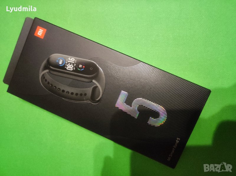 Смарт часовник XIAOMI MI BAND 5 - BLACK, снимка 1