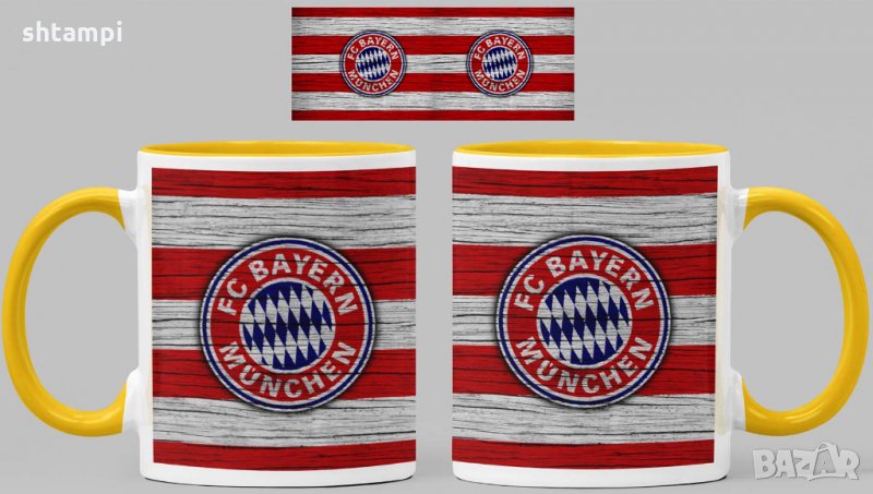 Чаша Байерн Мюнхен Bayern Munich Керамична, снимка 1