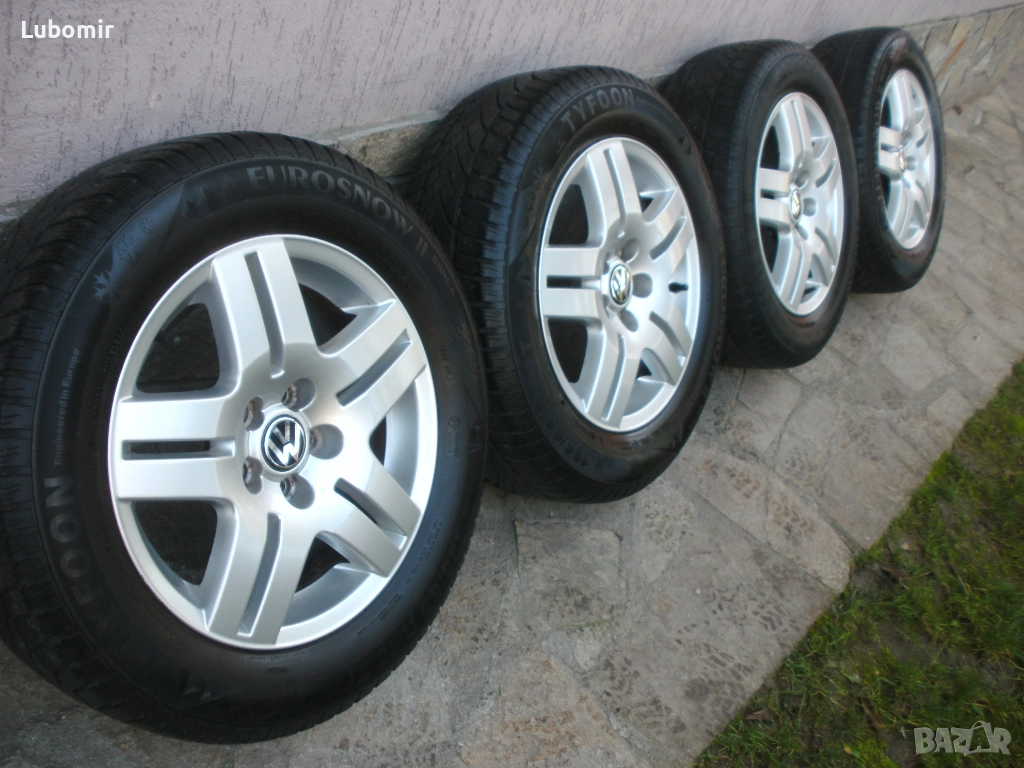 15 цола 5 х 100 мм 4 бр лети джанти - VW,Audi,Seat,Skoda !, снимка 1