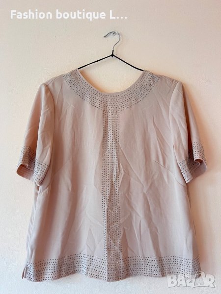 H&M Блуза къс ръкав с камъчета 36 размер ❤️, снимка 1