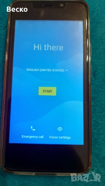 Продавам Смартфон: Cubot J10, Dual SIM, 32GB, 1GB RAM, 3G, Син, снимка 1