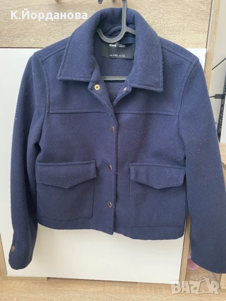 Дамско яке/блейзър тъмносиньо, снимка 1