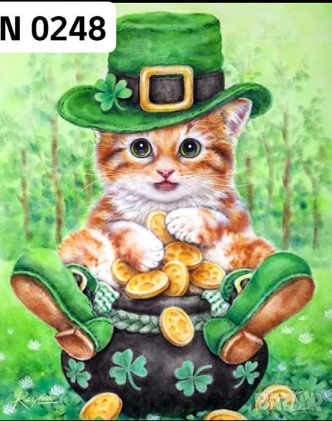 Диамантен гоблен - наличен комплект за изработката, снимка 1