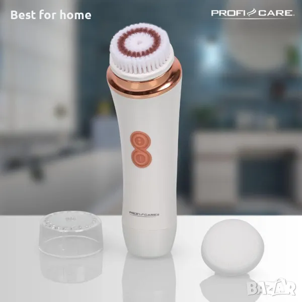 Четка за почистване на лице с 2 глави за четки ProfiCare  , снимка 1