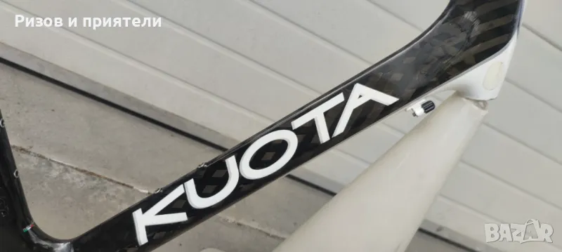 KUOTA Карбонова италианска шосейна рамка, снимка 1
