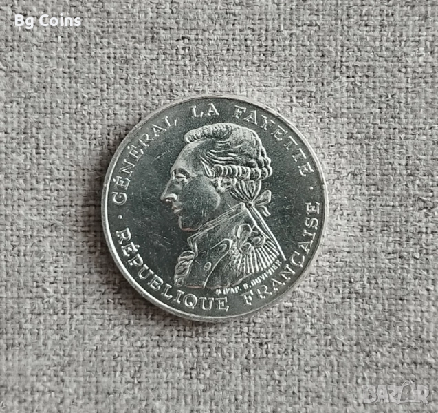 100 франка 1987 Юбилейни , снимка 1