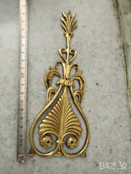 месингова апликация, снимка 1