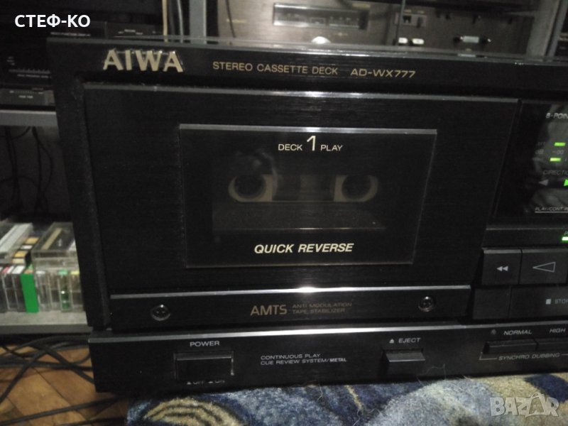 Aiwa AD-WX777 deck - дек, снимка 1