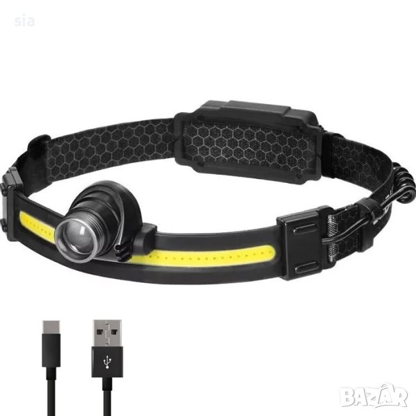 Челник със сензор, LED фенер, 200lm, снимка 1