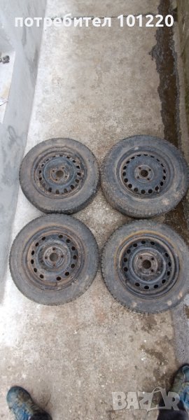 4 бр. железни джанти 14" за Opel Astra G (1998-2004), снимка 1