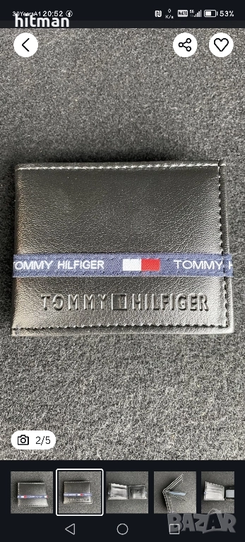 Портфейл на Tommy Hilfiger 10лв, снимка 1