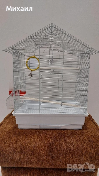 Клетка за малки птици (амадини, вълнисти папагали, канарчета и др.), снимка 1