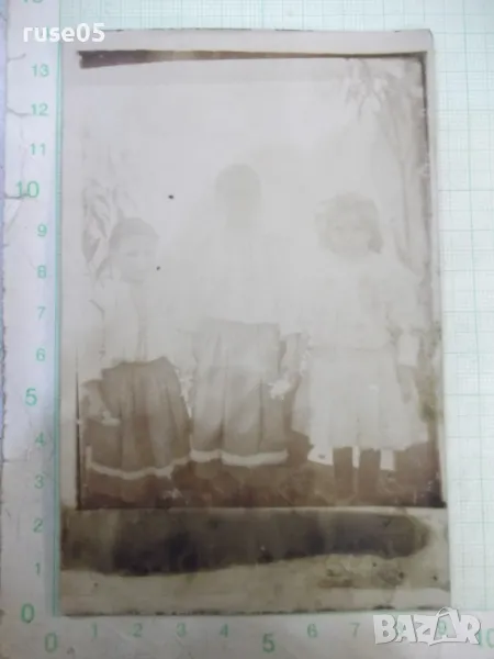 Снимка стара на три деца, снимка 1