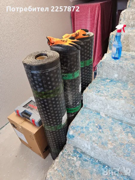 Рулонна хидроизолация РМ Линокром-тропик ТПП4.0, снимка 1