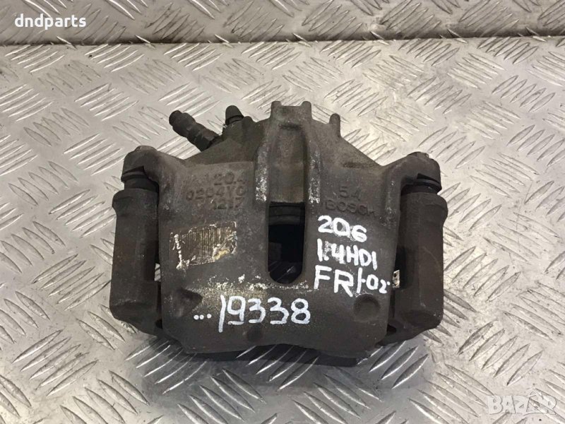 Преден десен спирачен апарат Peugeot 206,1.4HDI,2002г., снимка 1