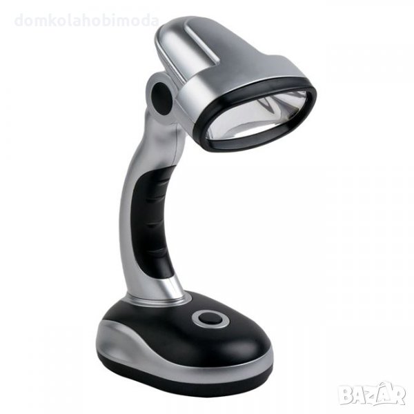 LED лампа на батерии 3АА, 11x8x20 см, Регулируема глава, снимка 1