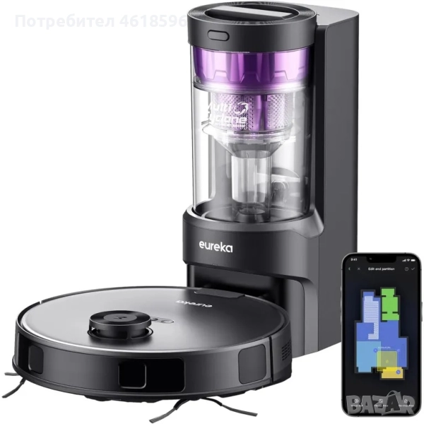 Прахосмукачка робот Eureka E10s, снимка 1